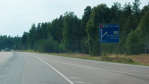 Автодорога Санкт-Петербург - Таллинн