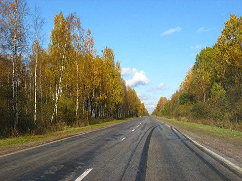 Автодорога Зуево - Новая Ладога